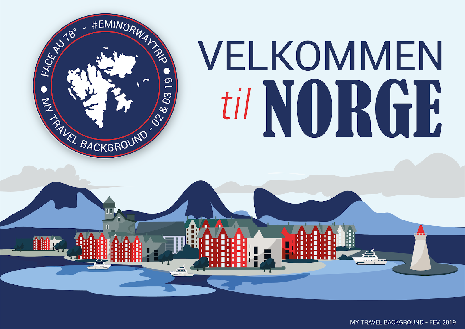 My Travel Background : mon voyage en Norvège et au Svalbard