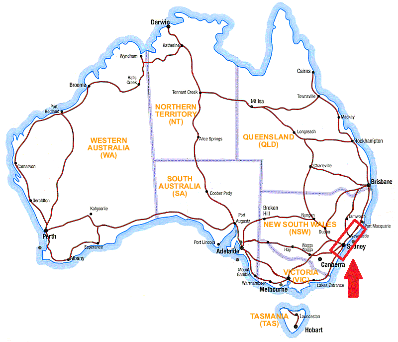 Andrew and Leah's Big Adventure Moruya to Harrington