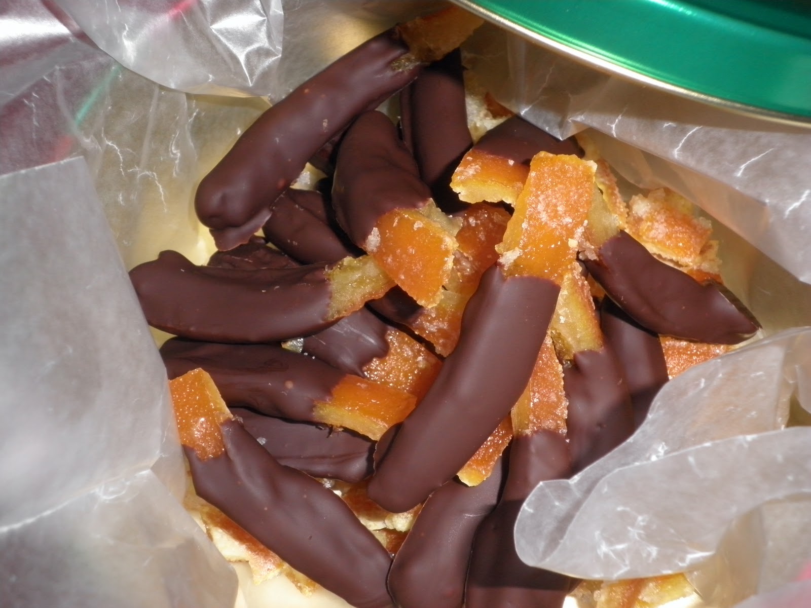 Desserts by Annie Chocolate Covered Candied Orange Zest