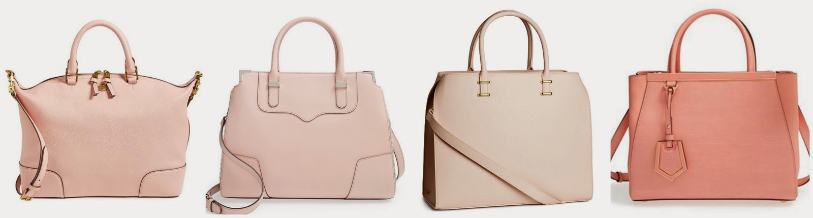 Wear It For Less Taylor Swift Striped These Are Some Of My Favorite Blush And Light Pink Handbags From H M 40 Rebecca Minkoff 325 Tory Burch 495 Fendi 1 900
