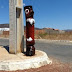 Troncos de árvores mortas viram obras de arte em Ibotirama