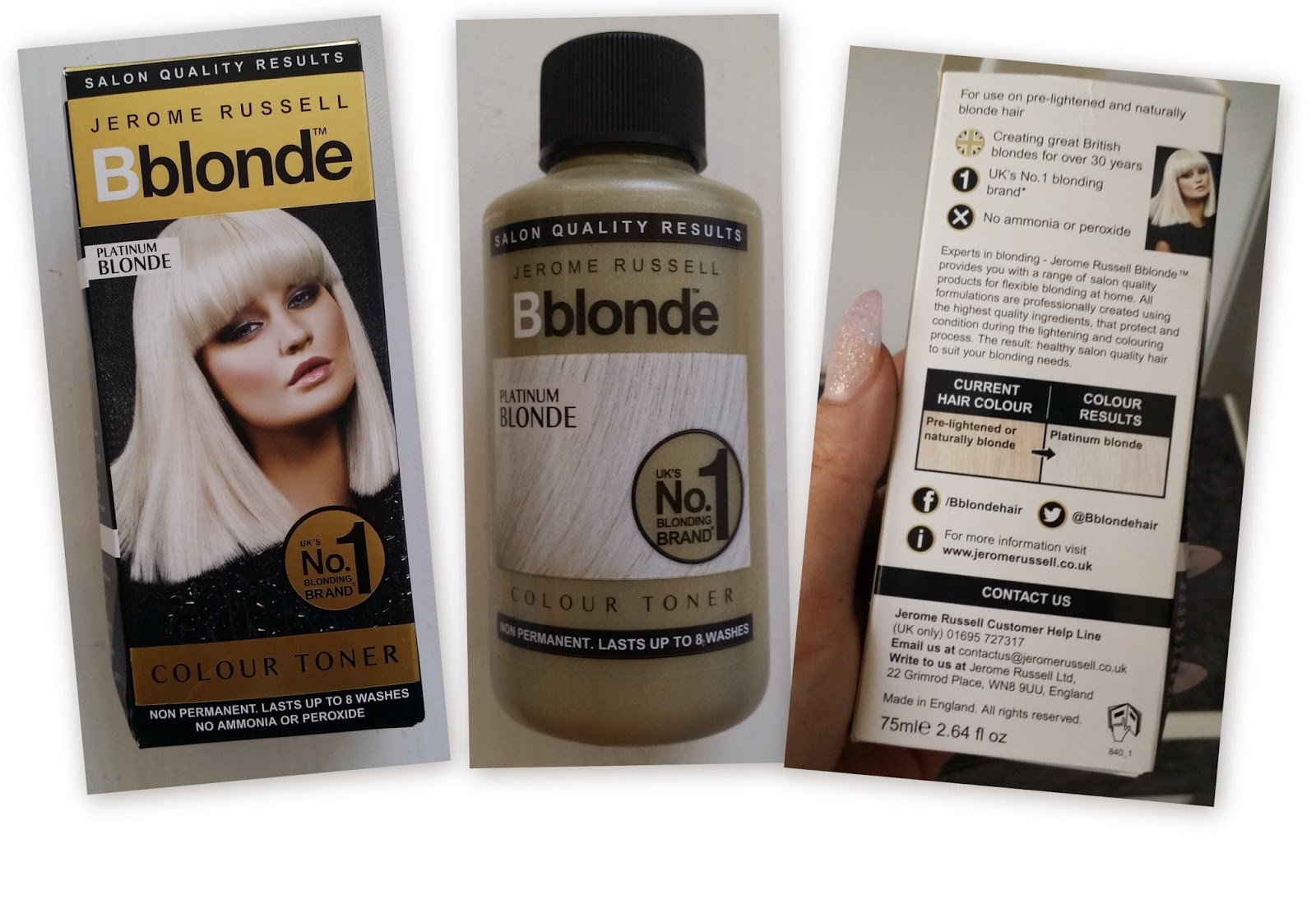 Beauty And The Blogger Jerome Russell Bblonde Platinum Blonde
