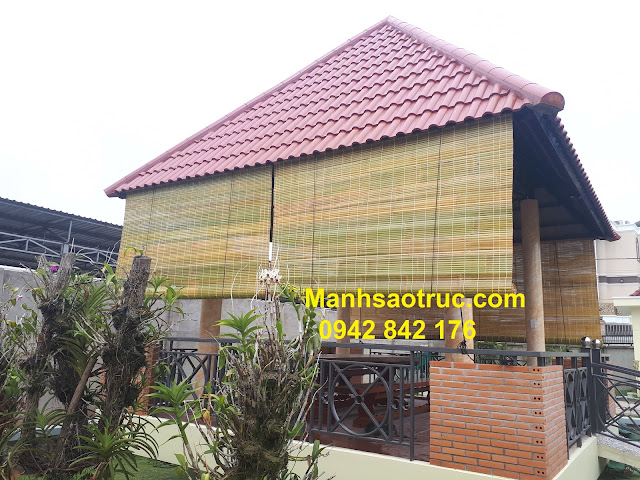 Mành tre che nắng ngoài trời Mành tre che nắng ngoài trời