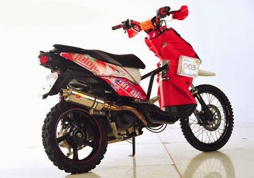 Kumpulan Gambar Modifikasi Trail Yamaha X-Ride Terbaru 2016