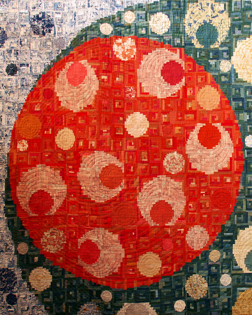 Tokyo International Quilt Festival | Leaping Hearts by Shizuko Kuroha | © Red Pepper Quilts 2018