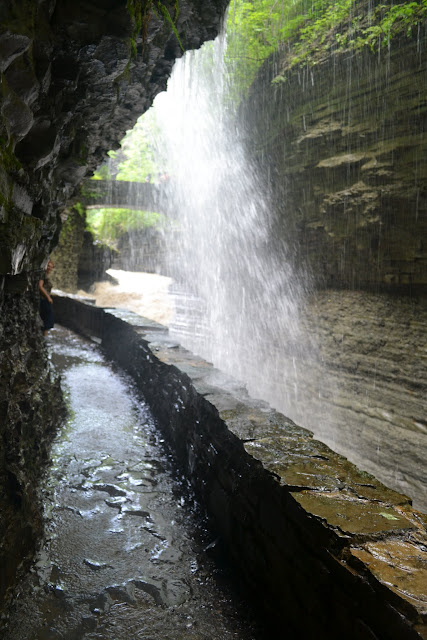 Парк Уоткинс-Глен, штат Нью-Йорк (Watkins Glen State Park, NY) 