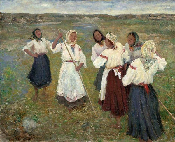 Фешин Николай Иванович Чувашские девушки