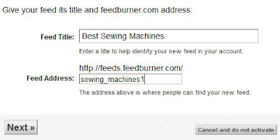 Cara Setting FeedBurner untuk optimasi SEO Blog
