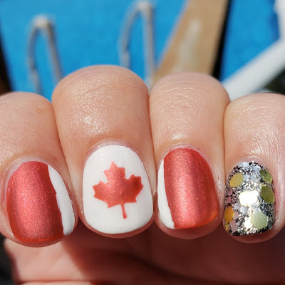 Canada day nails canadian flag nails, maple leaf flag nails