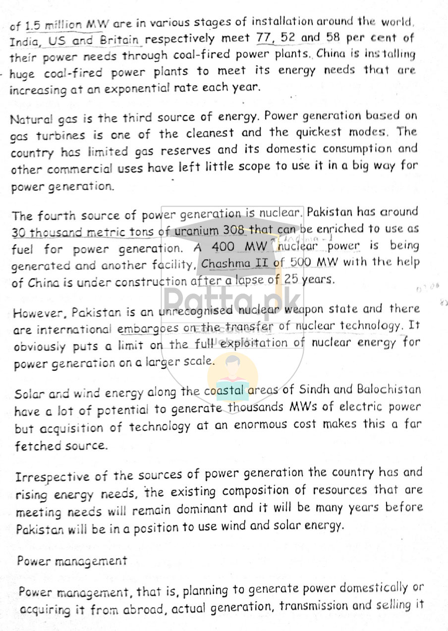 Energy Crisis of Pakistan English Essay 3