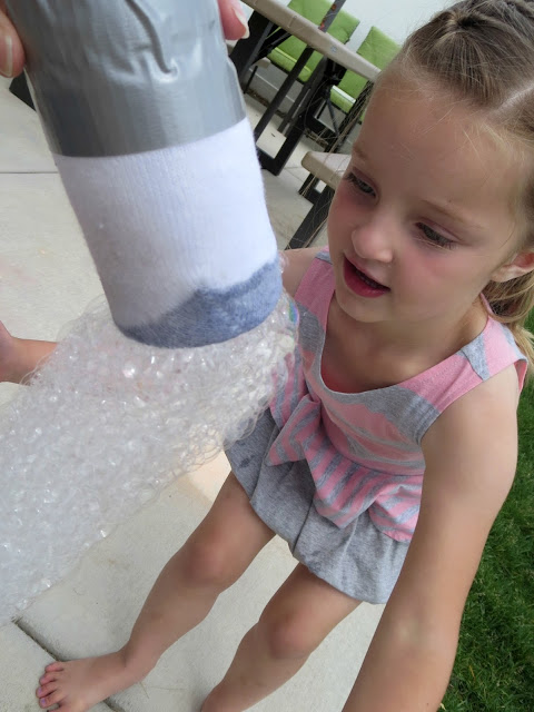 Bubble Snake: My kids love making these bubble snakes and I love that they are free to make!