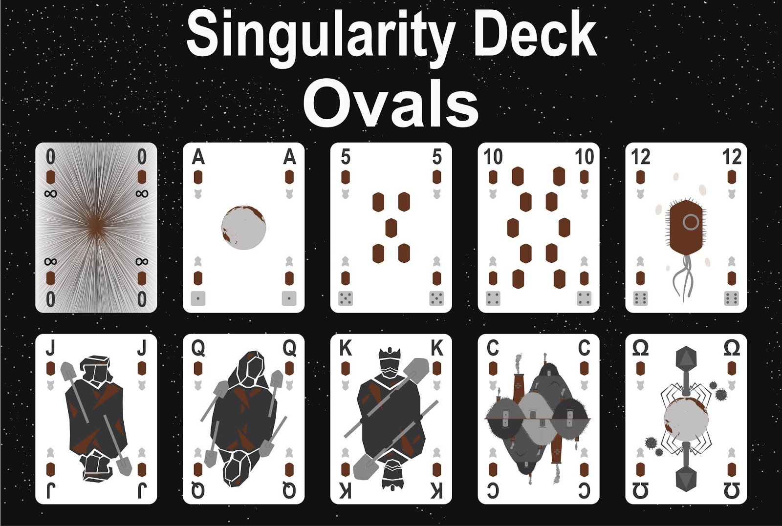 The Singularity Deck - Ovals Art
