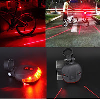 Lampu Sepeda Laser Tail Light