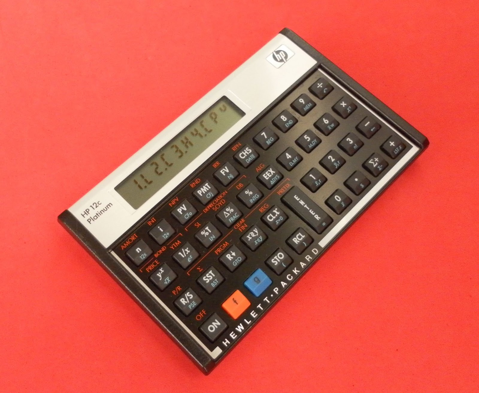 HP Forums - HP-12C Platinum Version 02 calculator from 2010 week 21?