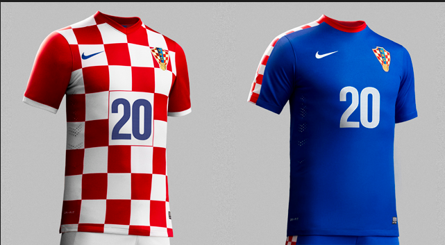 nueva camisetas del futbol 2014-2015: Camiseta croacia copa del mundo 2014 online