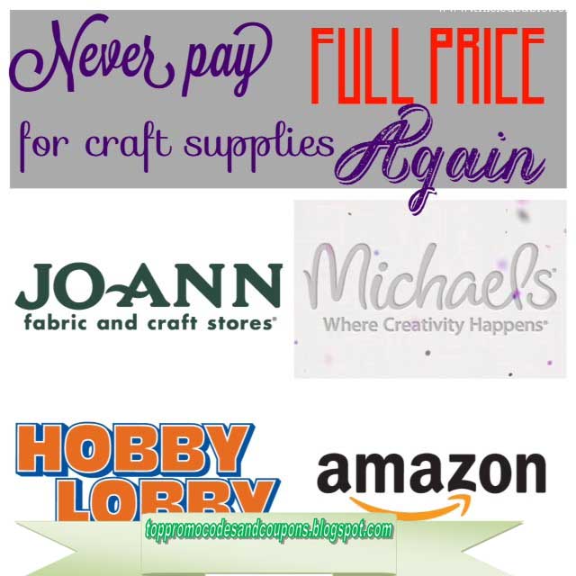 Free Promo Codes and Coupons 2021 Hobby Lobby Coupon