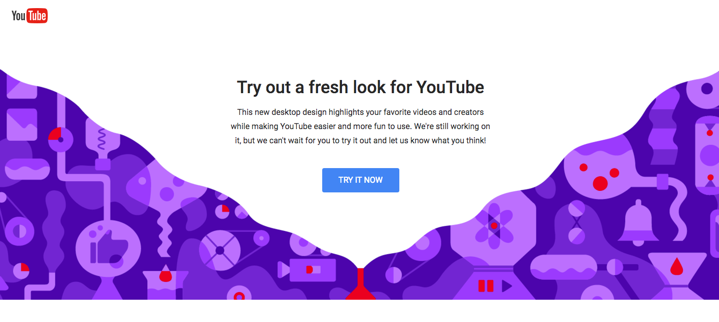 كيفية تفعيل التصميم الجديد لليوتيوب Material design رسمياً كيفية تفعيل التصميم الجديد لليوتيوب Material design رسمياً
