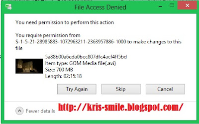 File Acces denied