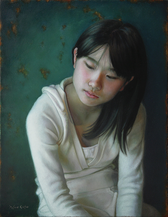 woman paintings by 加藤裕生(Kato Yasuo)
