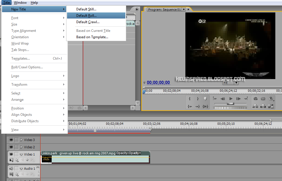Cara Membuat Teks Bergerak Pada Adobe Premiere Catatan Febby