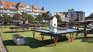 Snookergolf at Leopoldpark in Blankenberge