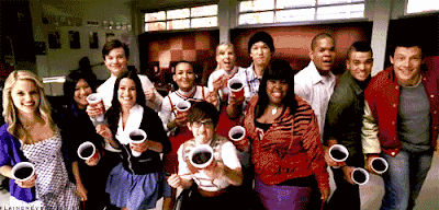 Resultado de imagem para glee gifs raspadinha