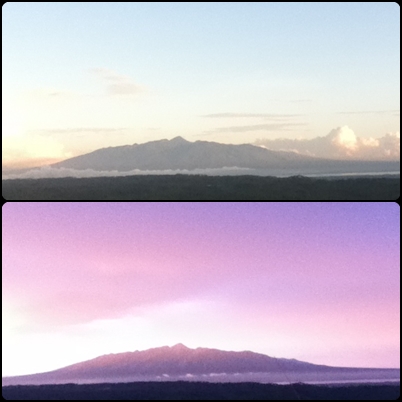 Mt. Malindang on Sunrise and Sunset
