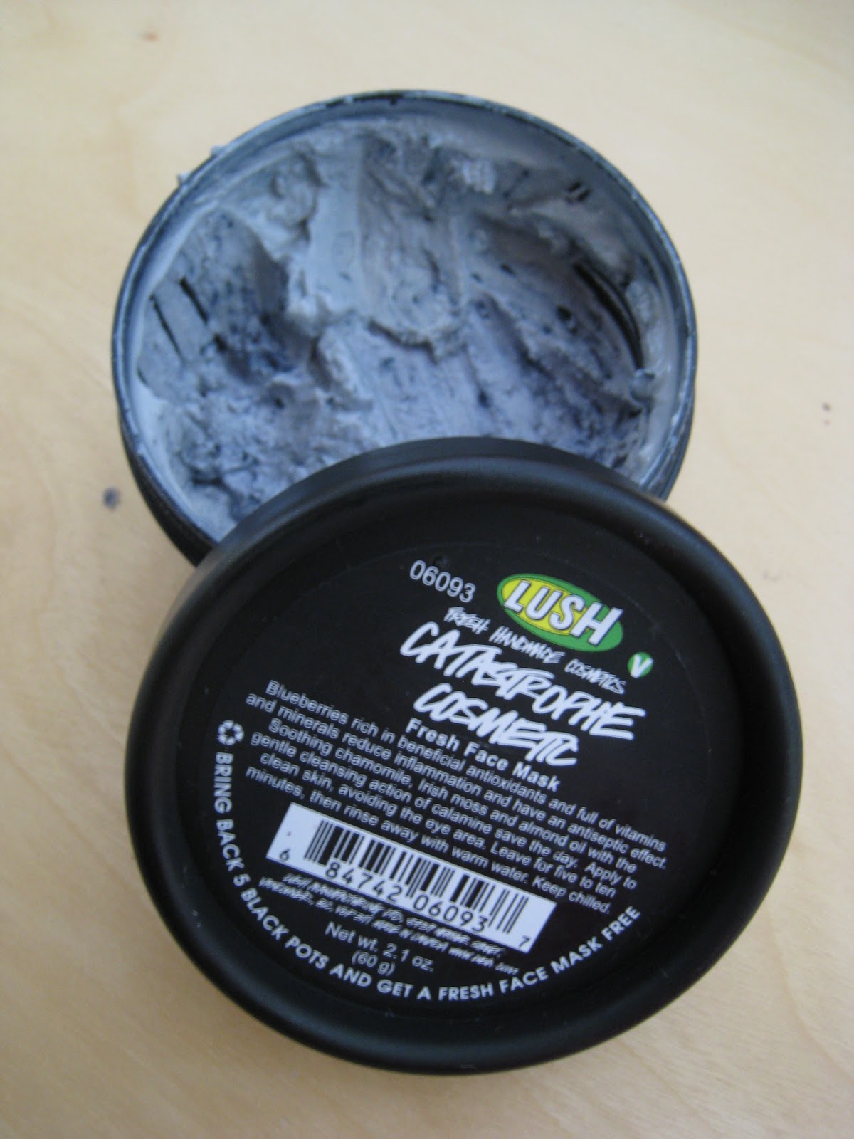 snowbunnytales LushCatastrophe Cosmetic Fresh Face Mask