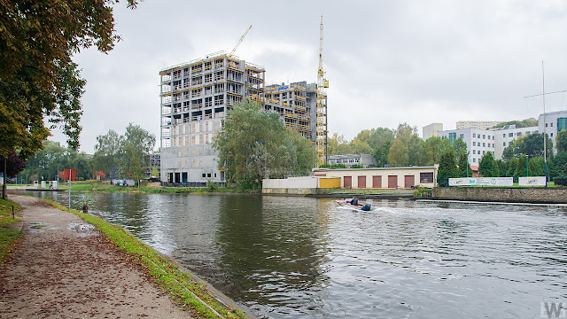Budowa River Tower Bydgoszcz KWK Construction