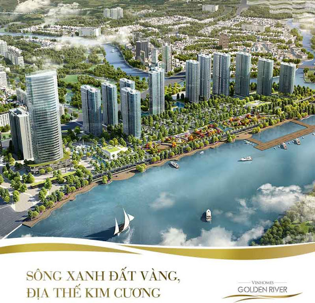 Khu biệt thự Vinhomes Golden River Bason