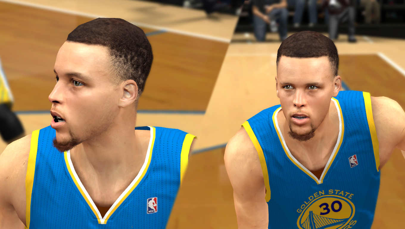 Stephen Curry "BEST" Cyberface [HD] [V7.1] [FOR 2K14]