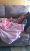 Me and Acelyn Mae Gaudet, Riley's new daughter.