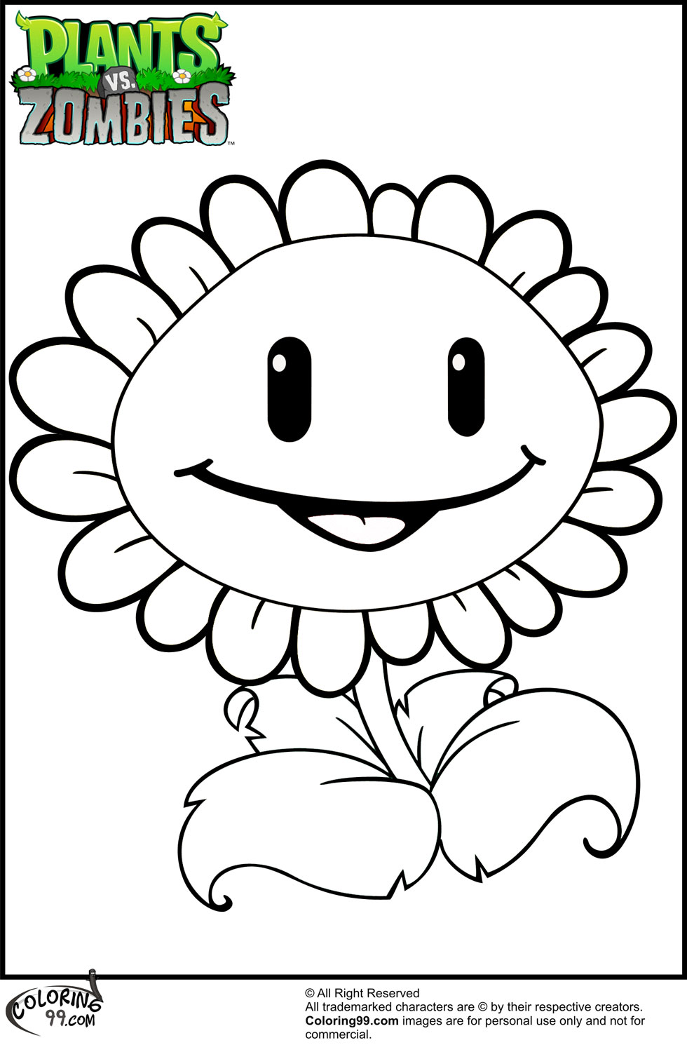 Plants VS Zombies Coloring Pages Minister Coloring Plants VS Zombies Coloring Pages Minister Coloring