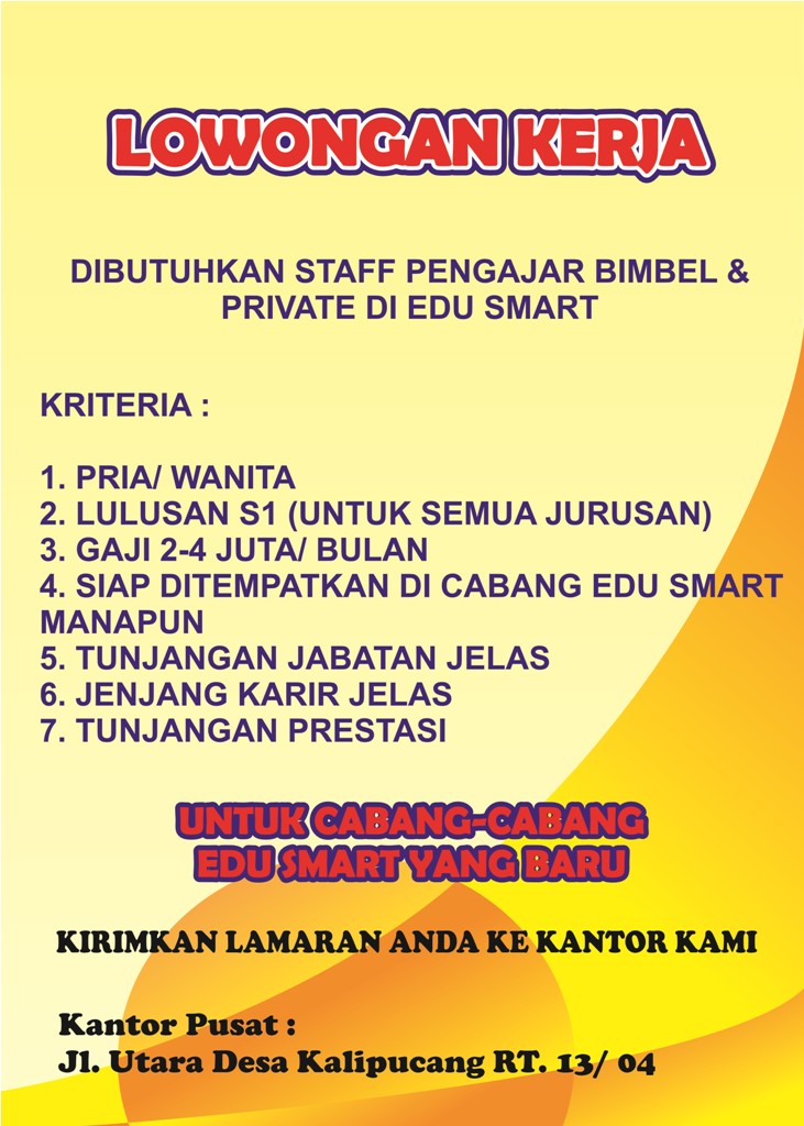 Contoh Desain Lowongan Kerja | download undangan gratis desain undangan pernikahan Contoh Desain Lowongan Kerja | download undangan gratis desain undangan pernikahan