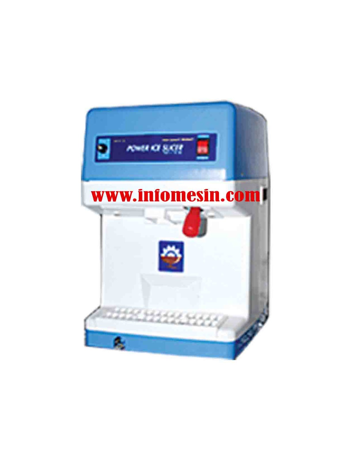 mesin produksi kecil Power Ice Slicer (Korea)