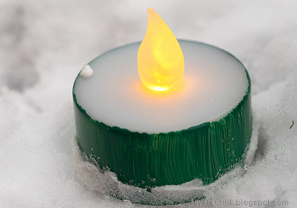 Layers of ink - Tree Lights Tutorial by Anna-Karin Evaldsson.