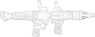 Nerf Fortnite Super Soaker coloring pages coloring.filminspector.com