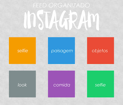 Resultado de imagem para feed organizado