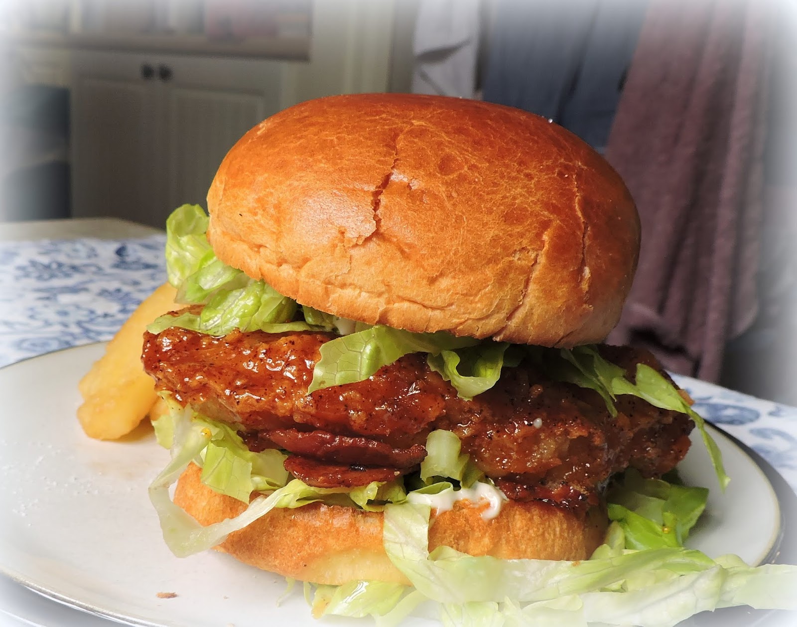 Honey Hot Chicken Burgers The English Kitchen