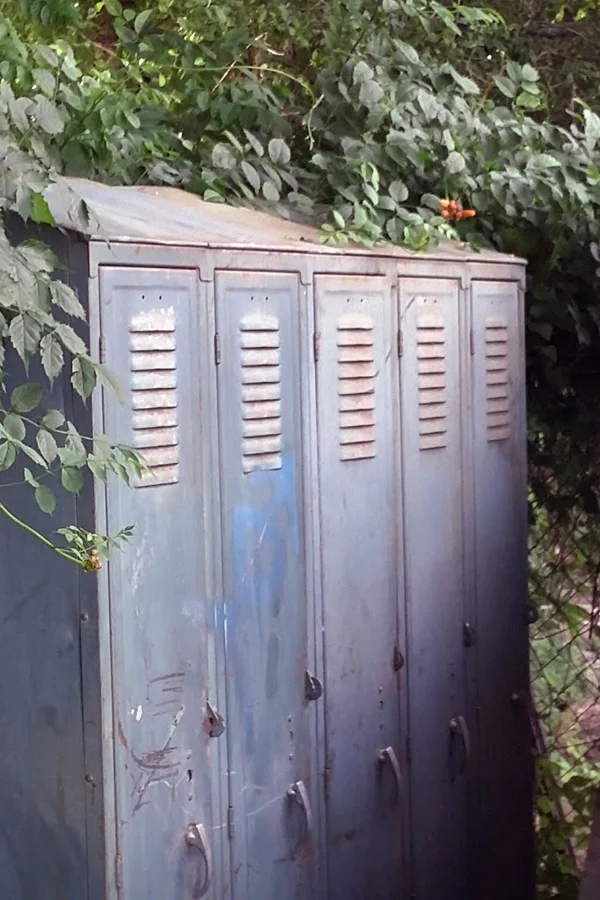 Old Lockers 5 Vintage Metal School Lockers (Oklahoma City Craigslist