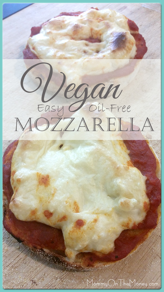 The RightOn Mom Vegan Mom Blog Vegan Mozzarella and Easy MiniPizza