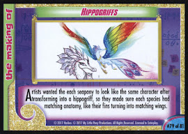 My Little Pony Hippogriffs MLP the Movie Trading Card