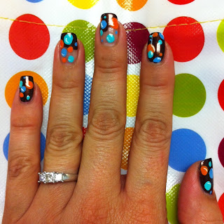 Bling it ON!: Bubble nail art!