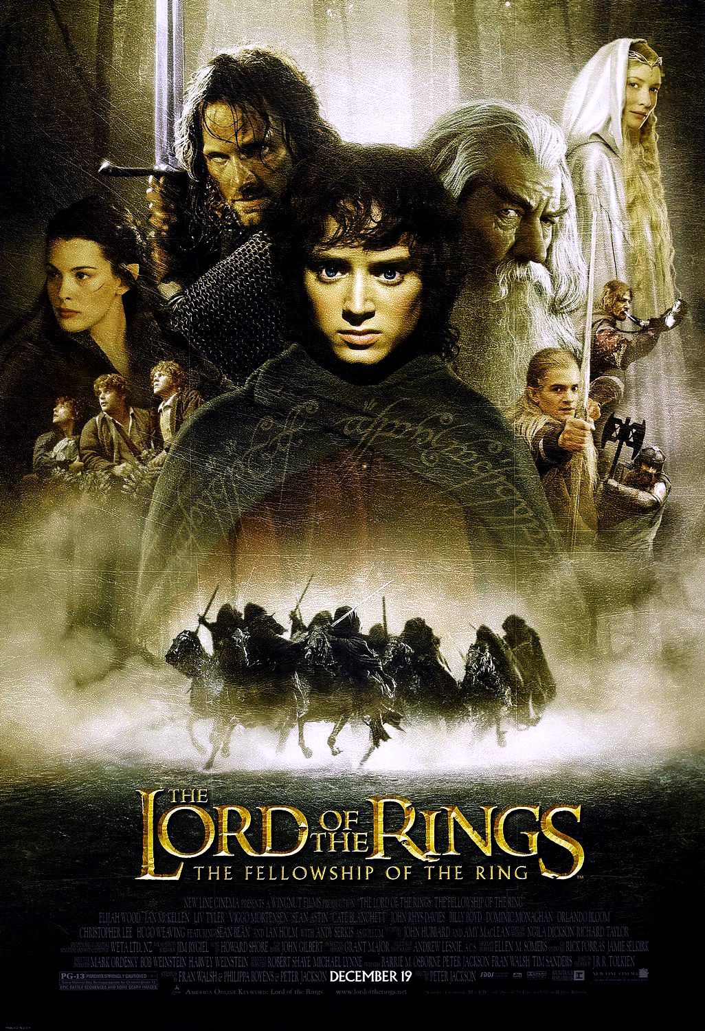 The Lord of The Rings: The Fellowship of The Ring (2001 ...