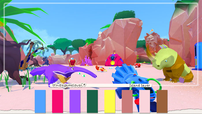 Indie Game Lover Island Saver Palette