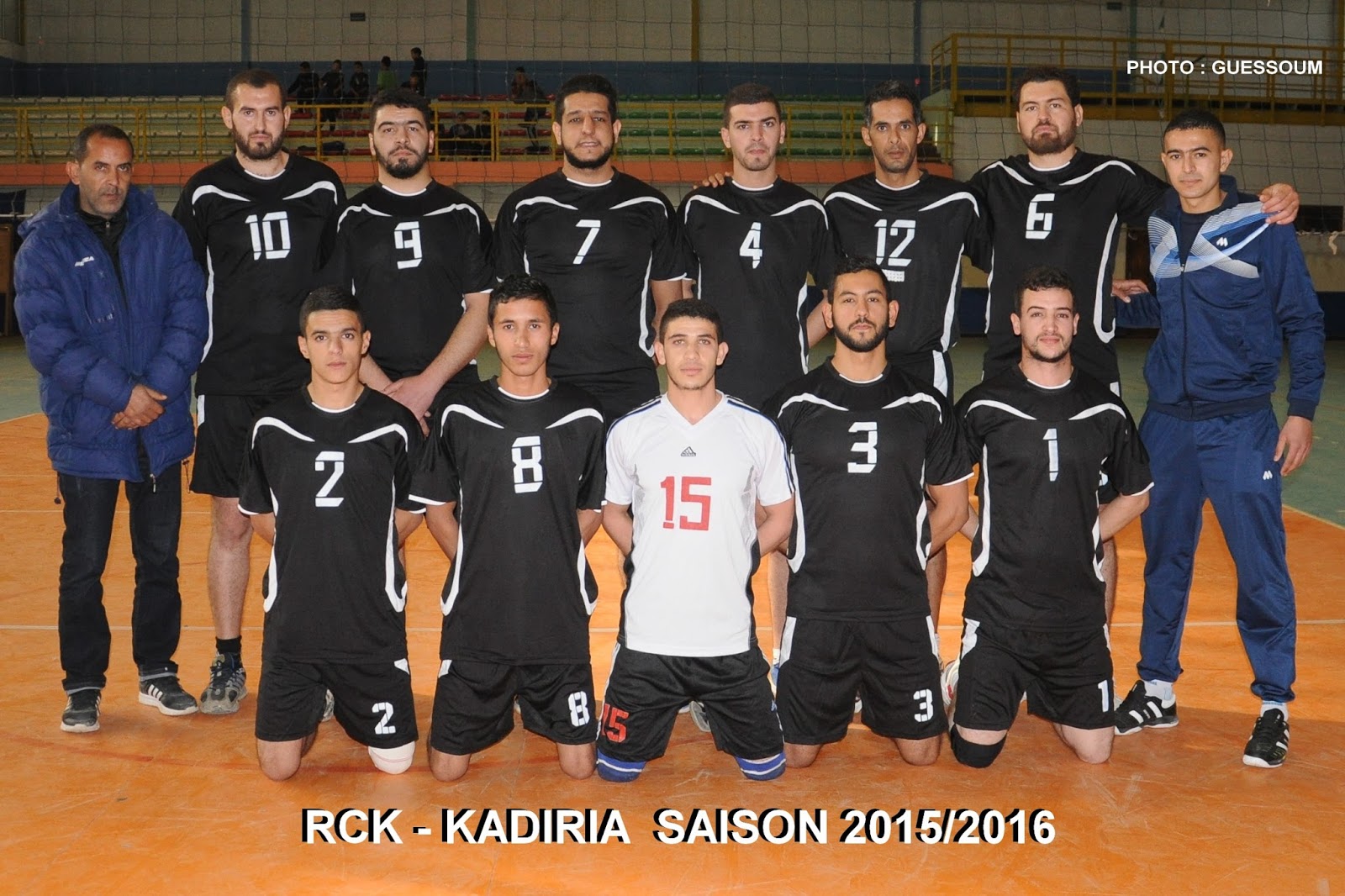 GUESSOUM VB RCK KADIRIA CHAMPIONNAT NATIONAL 2 DIVISION SAISON 2015/2016