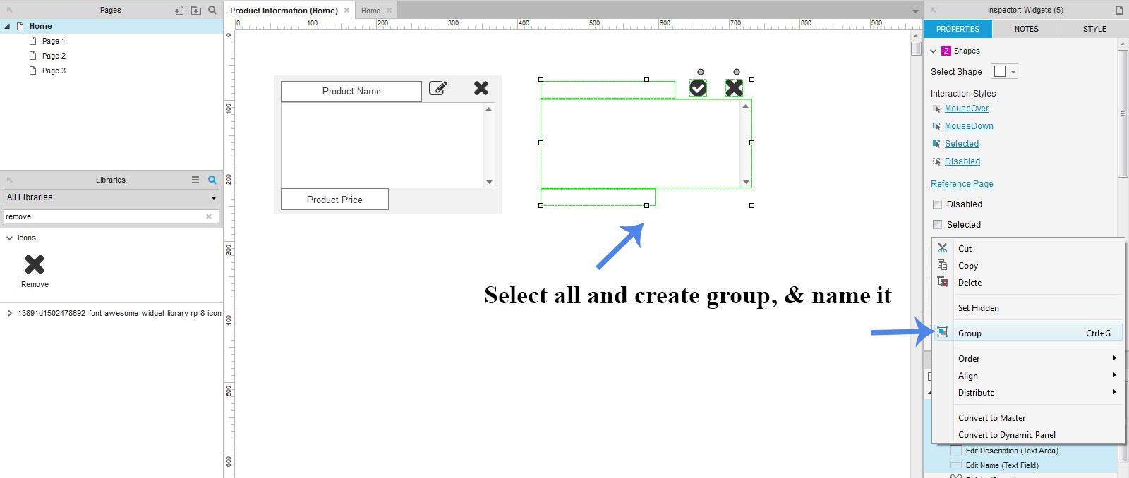 UI/UX Design: Edit,Update,Delete the Product