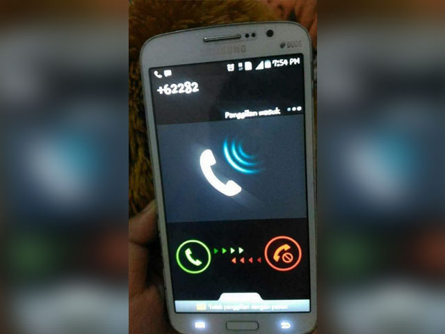 Telpon dari Nomor +62282