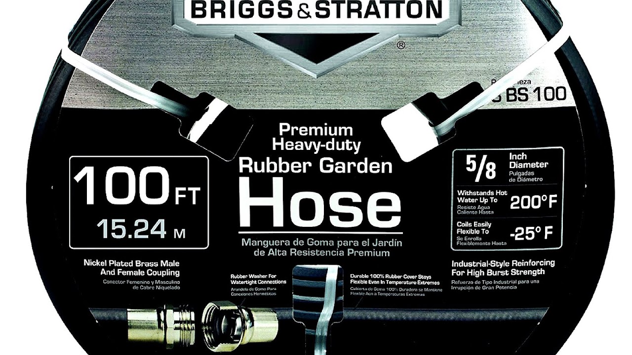 Heavy Duty Rubber Garden Hose - Heavy Choices