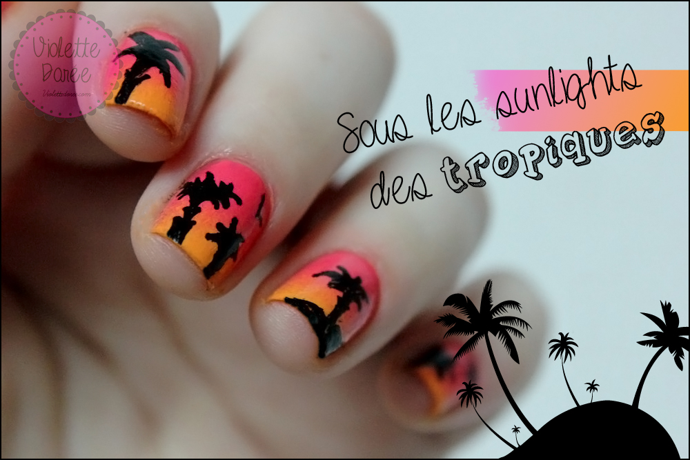 Violette Dor\u00e9e, blog nail art beaut\u00e9: Nailstorming : Sous les sunlights ...